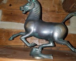 Bronze horse