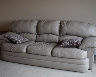 Leather Sleeper Sofa # 2