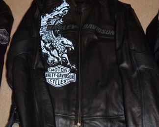 Harley Leather Jacket Large