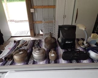 Electronics. Vintage. Lamps.