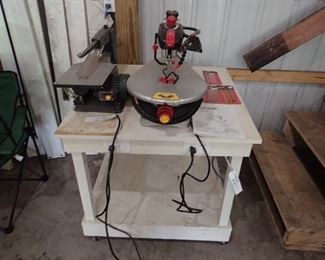 Scroll Saws. Work Table.