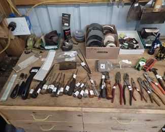 Screwdrivers.Pliers.