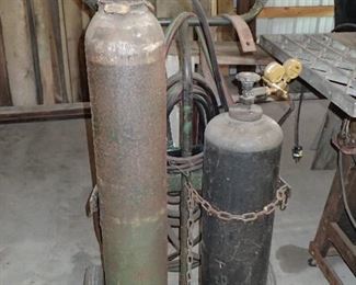Acetelyne Torch/Tanks. 