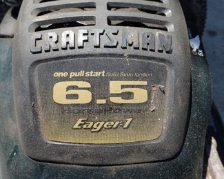 Craftsman Lawn Mower.