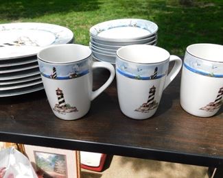 8-place Nautical Dishware Set