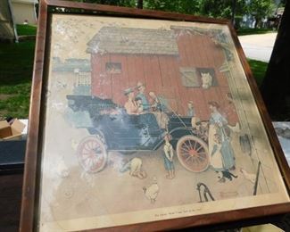 Rockwell Framed Print