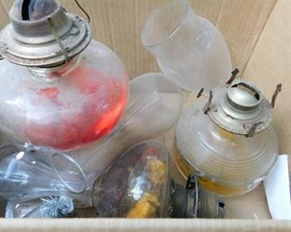 Vintage Kerosene Lamps