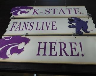 Kansas State Door Hanger