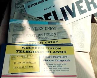 Western Union collectibles