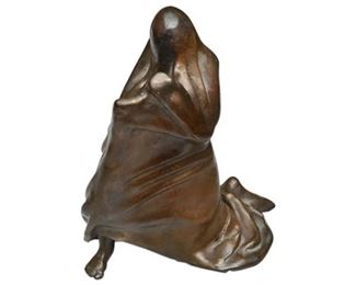 1. Mid Century Modern Bronze Art Sculpture