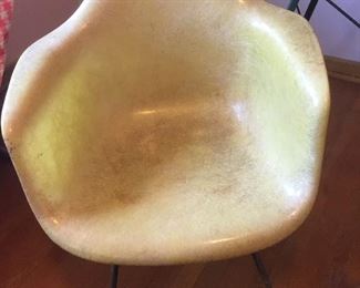 Herman Miller fibreglass shell chair