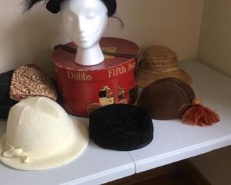 Vintage hats