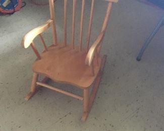 Child’s rocking chair