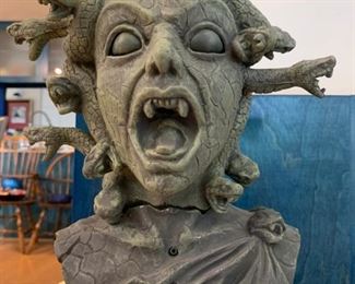 Medusa Animated Bust