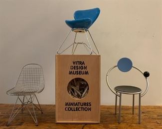 Eames Chair, Memphis Chair from Michele De Lucchi