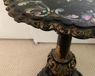 Mother of Pearl Inlaid Stand