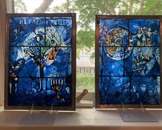 Chagall Stained Glass Panels