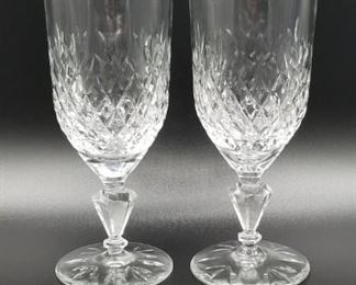 set of 8 Waterford glasses