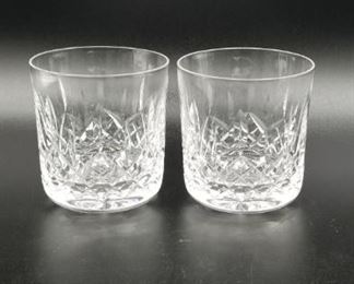 Set of 8 Waterford tumblers