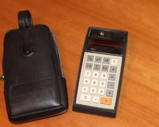 Texas Instruments calculator (70's)