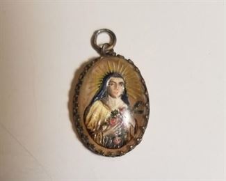 Virgin Mary medal (costume)
