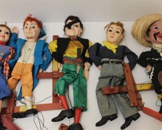 Vintage Hazelle Airplane Control Marionettes