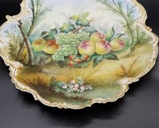 Limoges hand painted plates