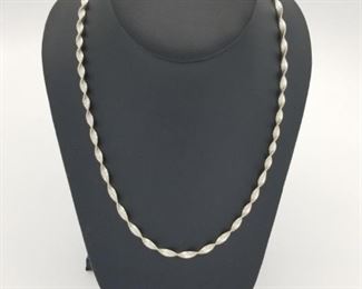 Sterling silver necklace