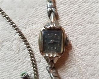 women's 14K vintage Hamilton watch