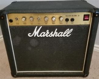 Marshall Master Reverb 30 guitar amplifier. As is, not fully functional but does power up.