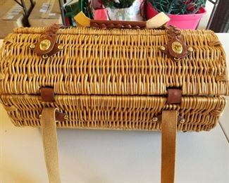 picnic basket - there are several picnic baskets in this sale!