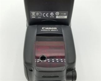 Canon Speedlite 580EX ii shoe mount flash