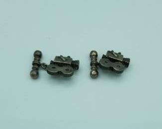 Movie camera cufflinks