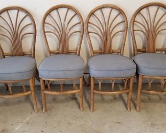 Rattan chairs - set of 4