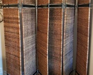 Two 3-panel room dividers