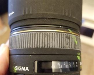 Sigma 30mm 1:1.4 lens