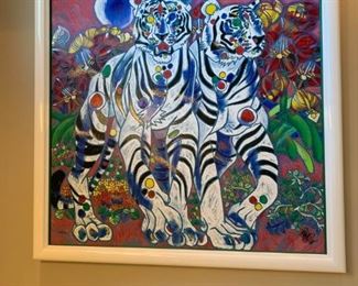 Artwork “White Tigers”