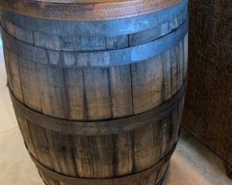 There are 2 barrels