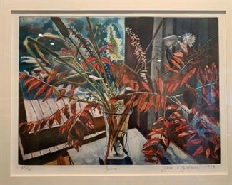 Jane E Goldman, Signed Print