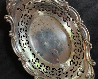 Pierced Sterling Tray