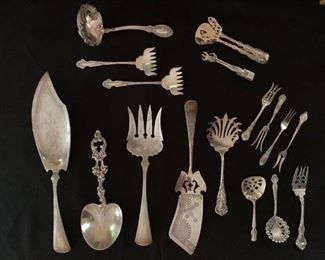 Antique Sterling Serving Pieces