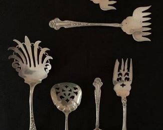 Antique Sterling Serving Pieces
