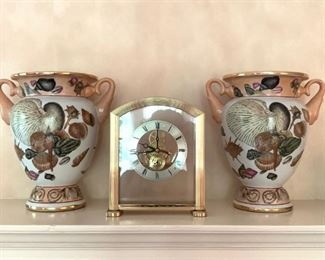 Seiko Brass Mantle Clock
