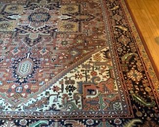 Center Medallion Wool Rug