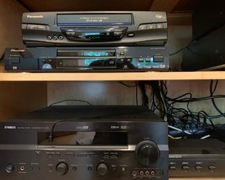 Yamaha Receiver RX V750, Pioneer DVD Player DV 45A, Prosolutions SE4