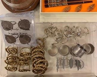 Napkin Rings, Chopsticks