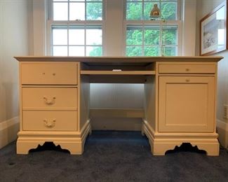 Double Pedestal Desk