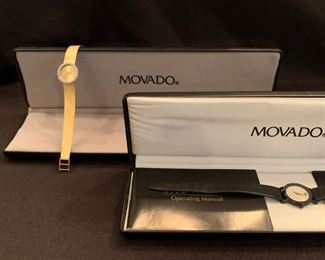 14K Movado Women's Watch