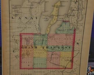 MAP OF GRAND TRAVERSE BAY