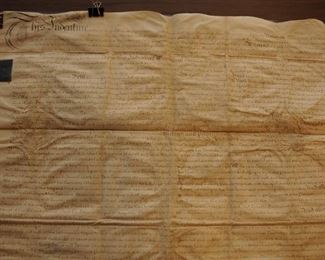 INDENTURE ON SHEEPSKIN 